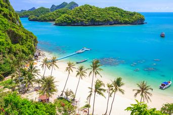 Strand in Ko Samui