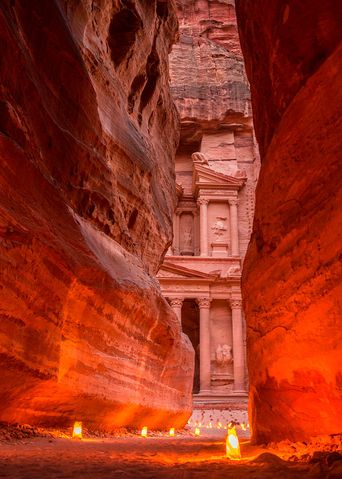 Petra in Jordanien