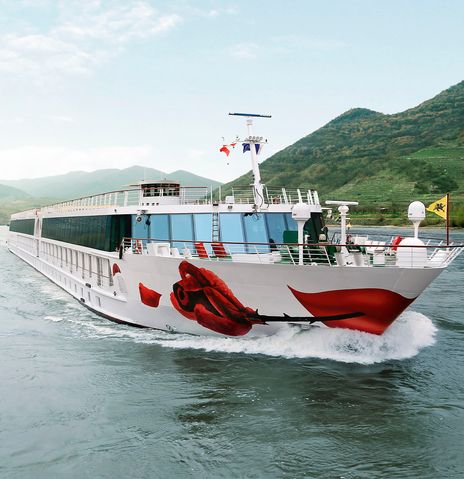 A Rosa Riva Flusskreuzfahrtschiff