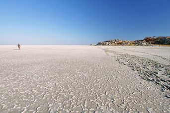 Makgadikgadi-Salzpfannen in Botswana