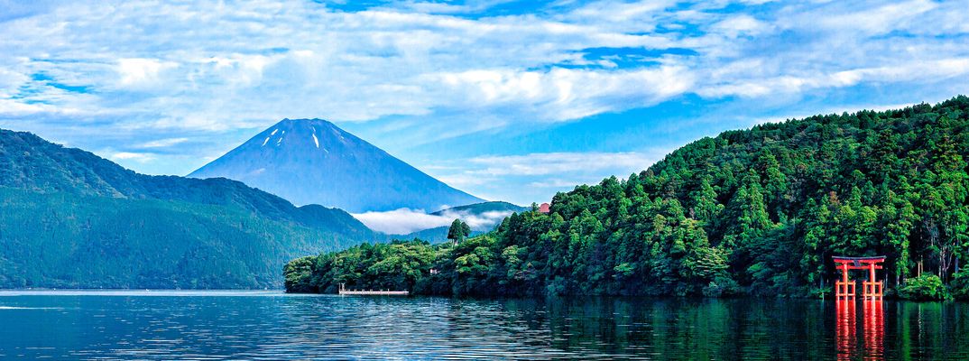 Fuji Hakone Nationalpark in Japan