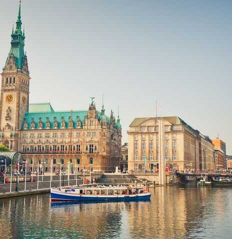 Rathaus in Hamburg