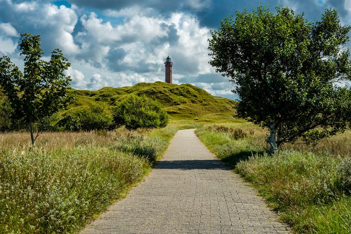 Leuchtturm auf der Insel Norderney