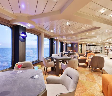 Lounge auf der MS Hamburg