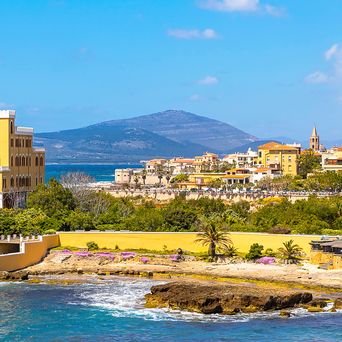 Ausblick auf Alghero