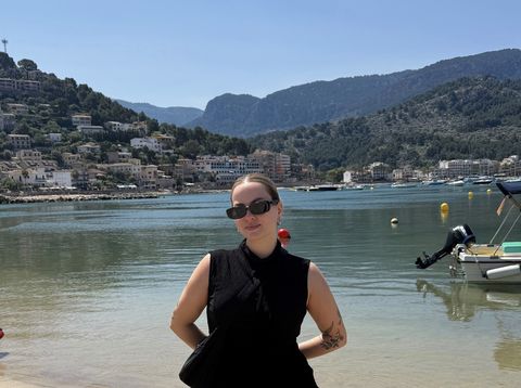 Mitarbeiterin Jana in Soller auf Mallorca
