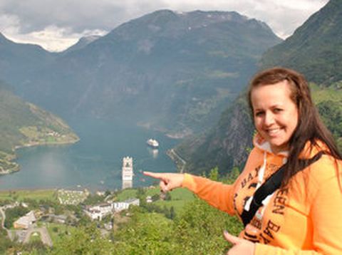 Chronistin Magdalena in Norwegen