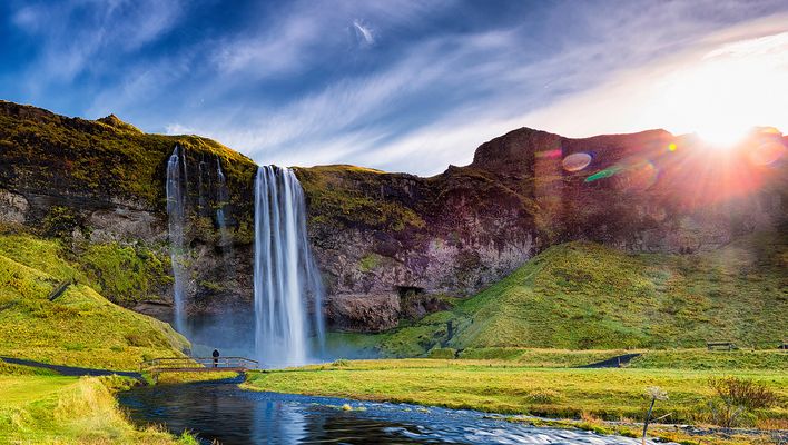 Seljalandsfoss in Island