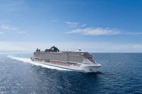 MSC Seascape auf hoher See