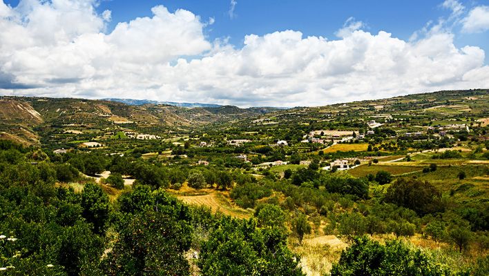 Landschaft auf Zypern