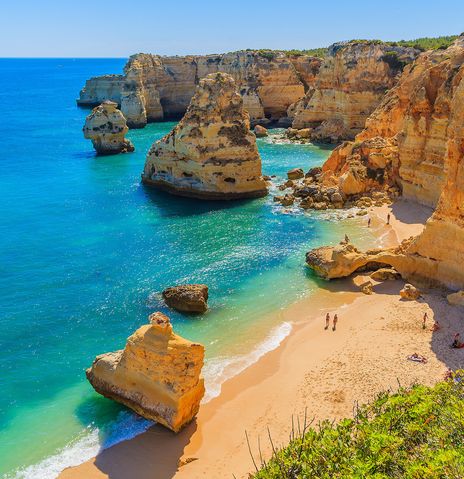 Strand an der Algarve