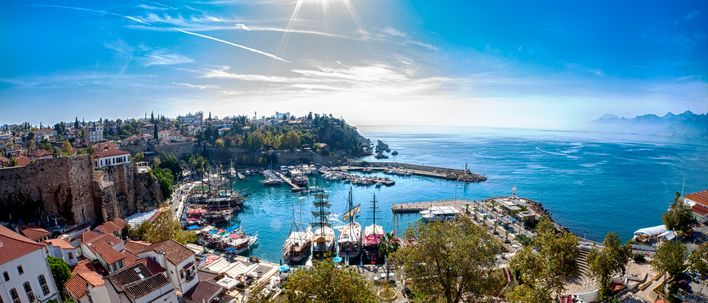 Blick auf Antalya