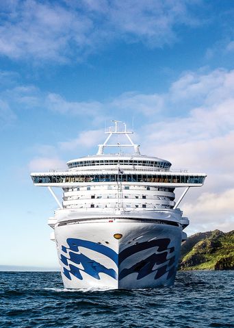 Grand Princess auf hoher See