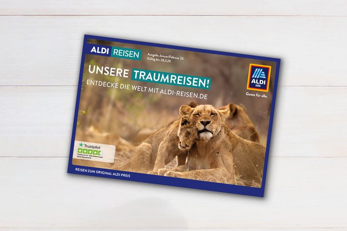 ALDI Reisen Katalog Süd Januar/Februar 2026