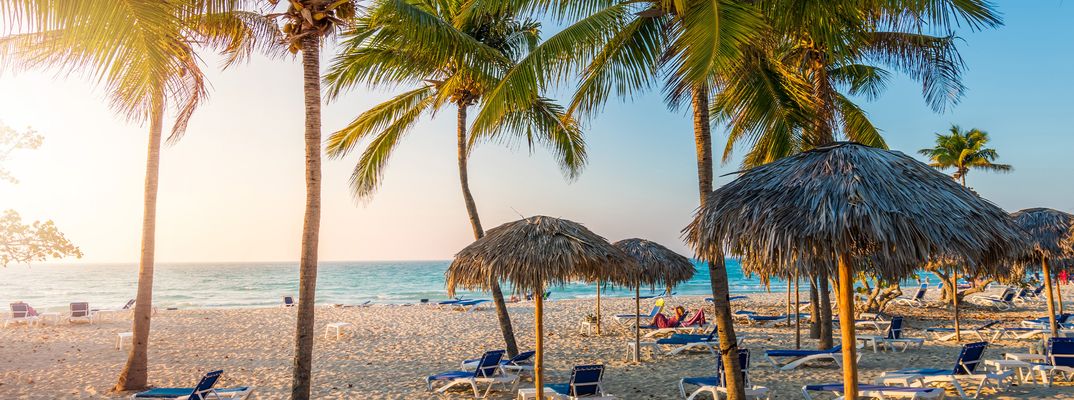 Strand auf Varadero in Kuba