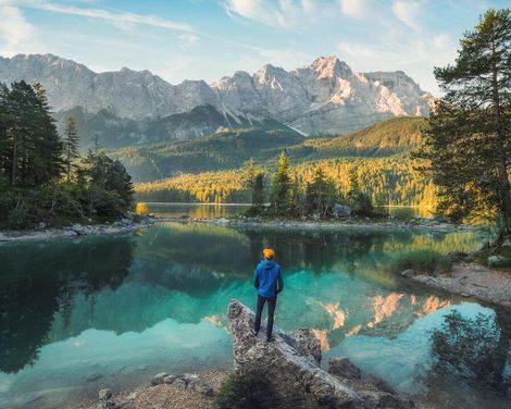 Wanderurlaub von der Partnachklamm bis zum Eibsee-0