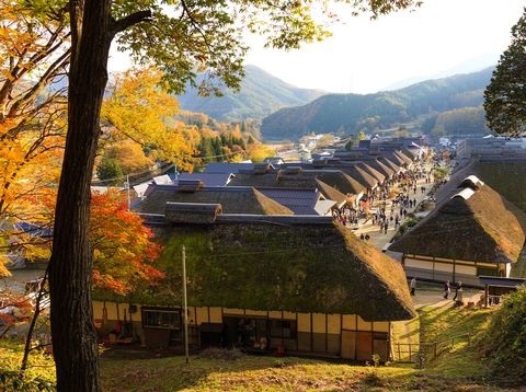 Ouchi-juku in Japan