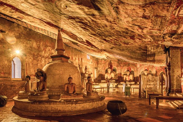 Höhlentempel in Dambulla