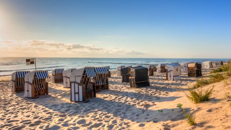 Strandkörbe auf Rügen