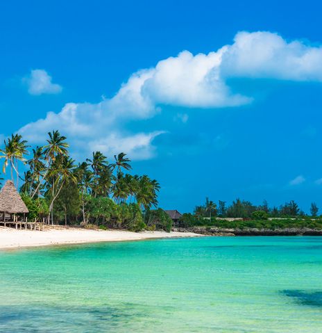 Strand auf Sansibar