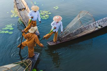 Fischer auf Inle See