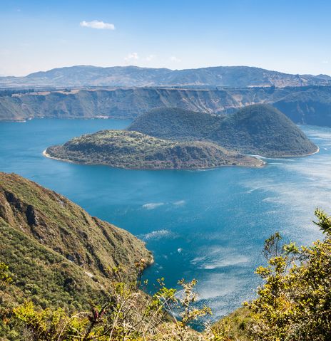 Landschaft in Ecuador