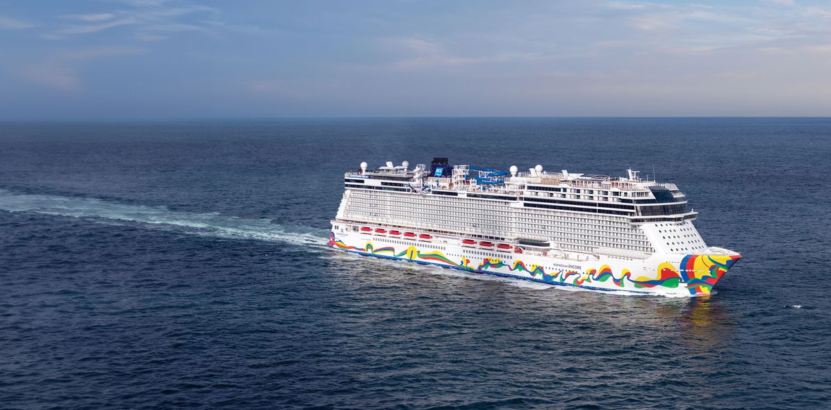 Norwegian Encore auf hoher See