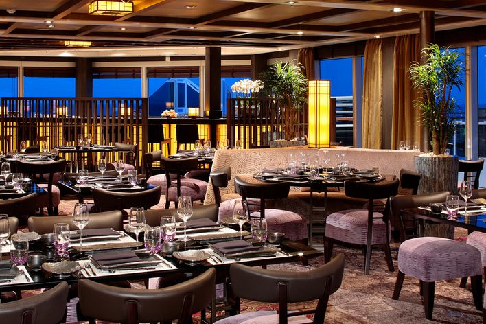 Restaurant der MS Koningsdam
