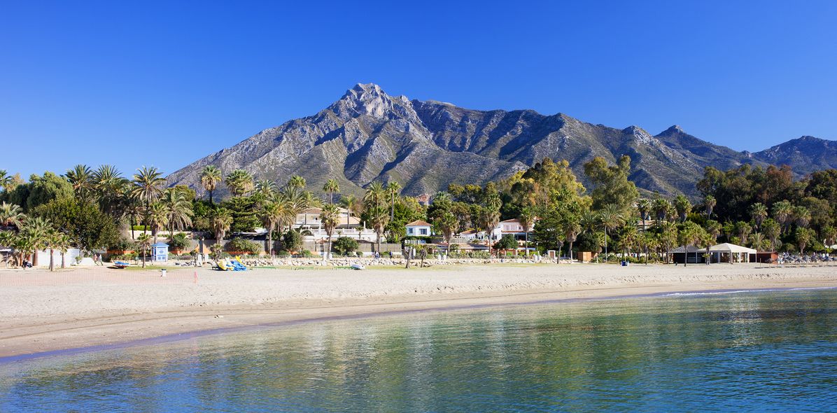 Strand an der Costa del Sol