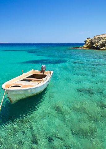 Boot auf Kreta