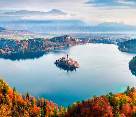 See und Wald in der Slowakei