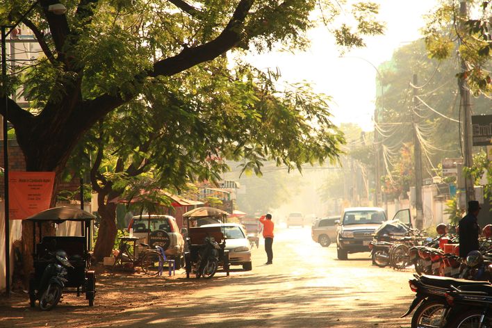 Straßen von Siem Reap