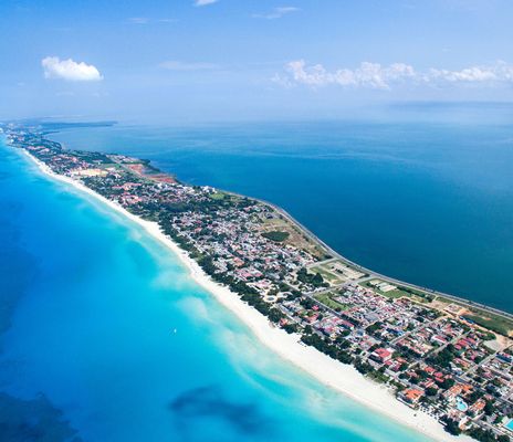 Luftaufnahme von Varadero