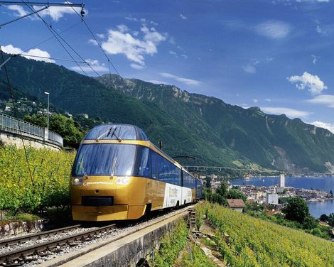 Zugreise mit dem GoldenPass Express