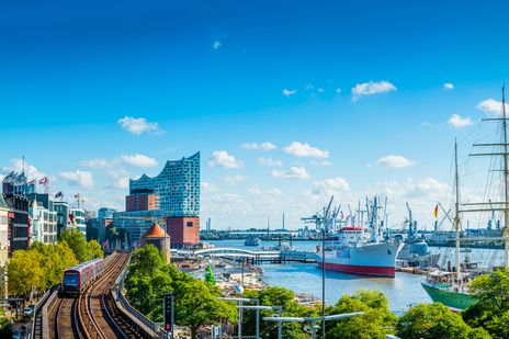 Hamburg am Hafen