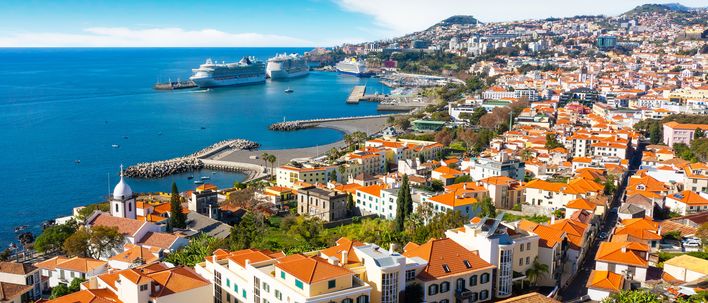 Blick auf Funchal