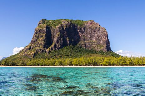 UNESCO-Welterbe Le Morne Brabant Berg auf Mauritius