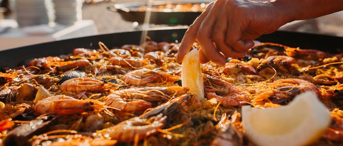Paella aus Spanien