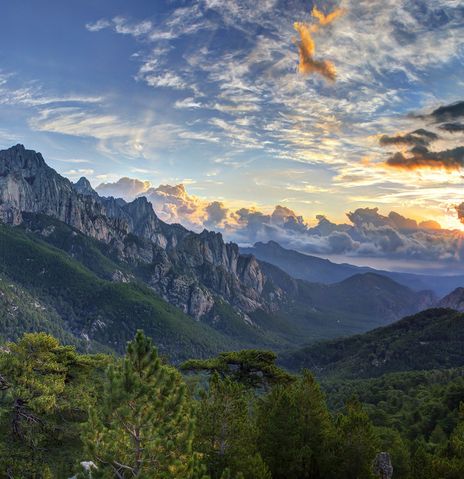 Bavella Berge auf Korsika