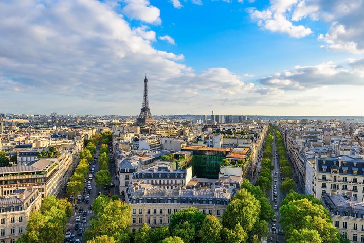 Blick über Paris