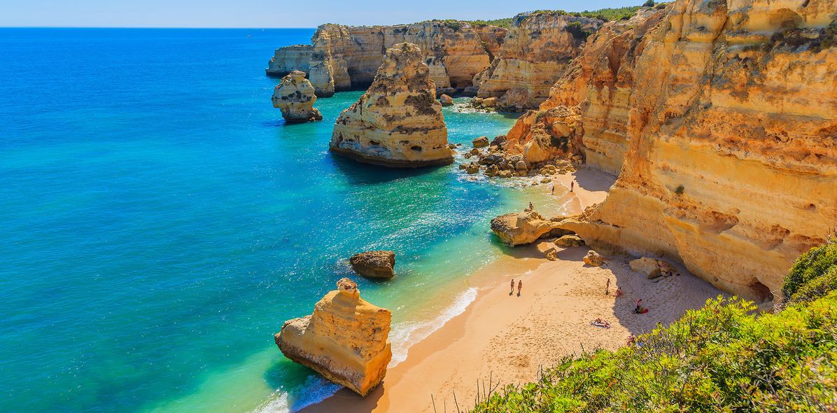 Strand an der Algarve