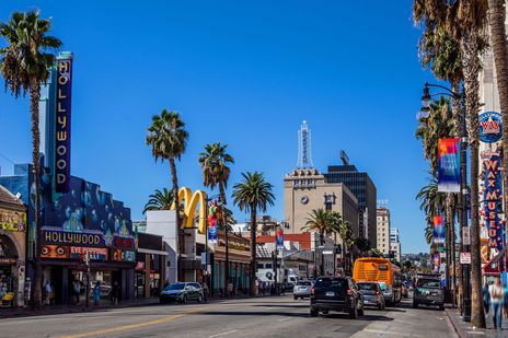Walk of Fame in Hollywood