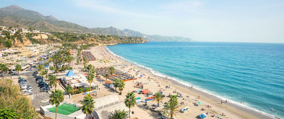 Strand in Andalusien, Spanien