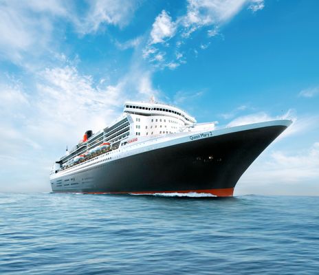 Queen Mary 2 auf hoher See