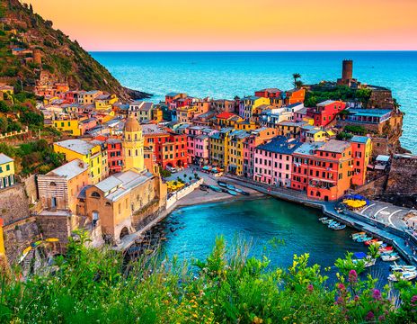 Cinque Terre in Italien