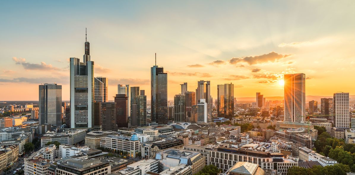 Skyline von Frankfurt