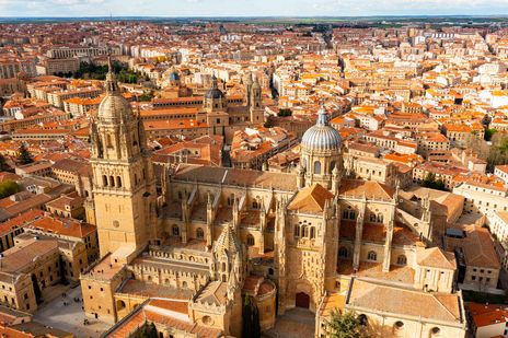 Luftaufnahme von Salamanca