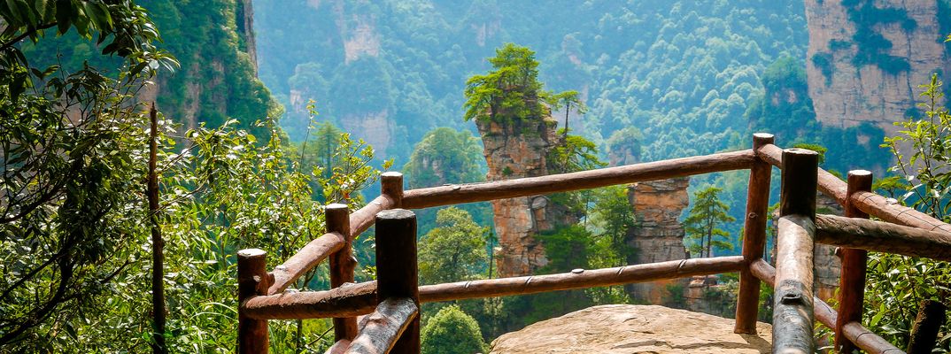 Zhangjiajie Nationalpark in China