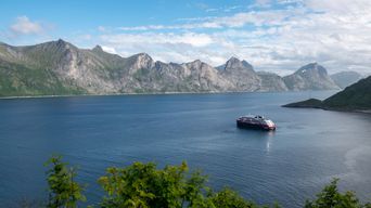 MS Fridtjof Nansen in Norwegen