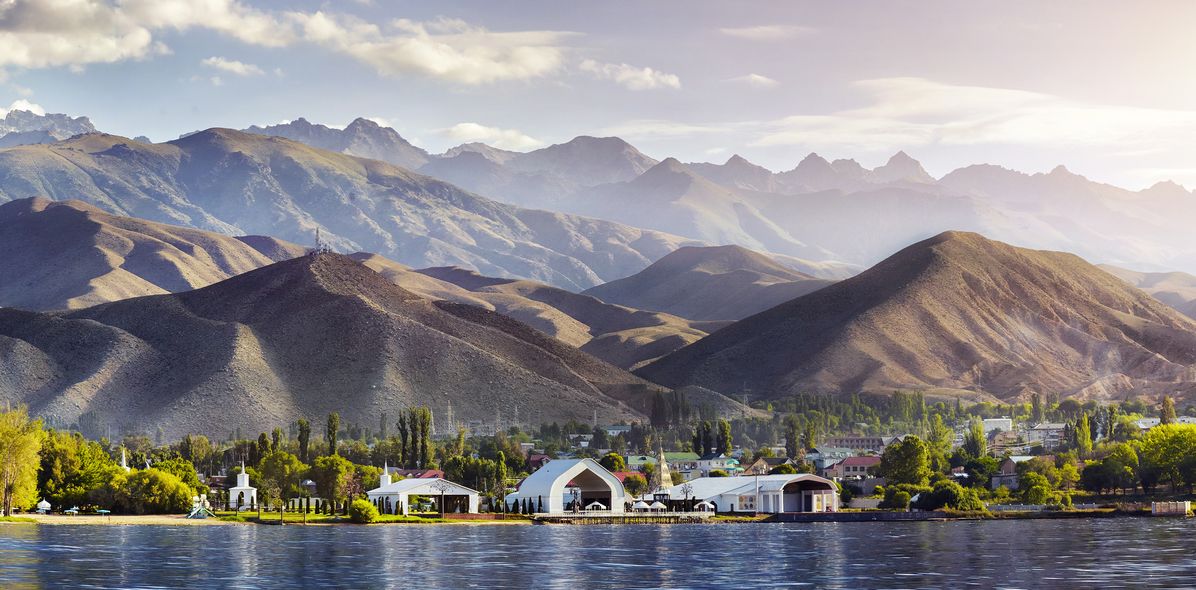 Landschaft von Kirgistan